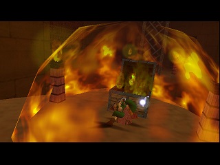 Zelda Ocarina Of Time Master Quest N64 पर : आत्मा का मंदिर (बाल लिंक)