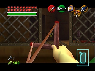 Zelda Ocarina Of Time Master Quest N64 पर : आत्मा का मंदिर (बाल लिंक)