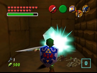 Zelda Ocarina Of Time Master Quest N64 पर : आत्मा का मंदिर (बाल लिंक)