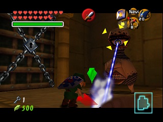 Zelda Ocarina Of Time Master Quest N64 पर : आत्मा का मंदिर (बाल लिंक)