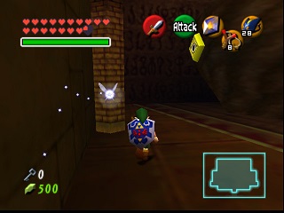 Zelda Ocarina Of Time Master Quest N64 पर : आत्मा का मंदिर (बाल लिंक)