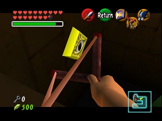 Zelda Ocarina Of Time Master Quest N64 पर : आत्मा का मंदिर (बाल लिंक)