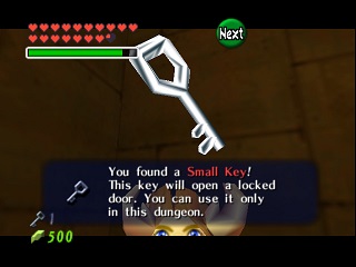 Zelda Ocarina Of Time Master Quest N64 पर : आत्मा का मंदिर (बाल लिंक)