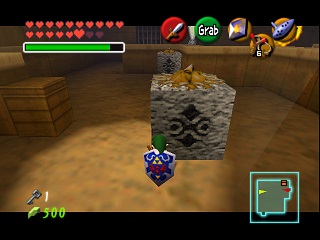Zelda Ocarina Of Time Master Quest N64 पर : आत्मा का मंदिर (बाल लिंक)