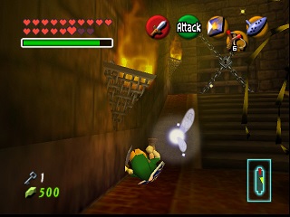 Zelda Ocarina Of Time Master Quest N64 पर : आत्मा का मंदिर (बाल लिंक)
