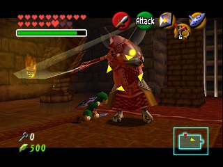 Zelda Ocarina Of Time Master Quest N64 पर : आत्मा का मंदिर (बाल लिंक)