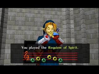 Zelda Ocarina Of Time Master Quest N64 पर : आत्मा का मंदिर (बाल लिंक)