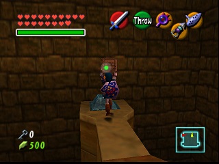 Zelda Ocarina Of Time Master Quest on N64 : The Spirit Temple (Adult Link) Zelda Ocarina Of Time Master Quest on N64 : The Spirit Temple (Adult Link)