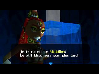 Zelda Ocarina Of Time sur N64 : Le temple de l'Esprit (link adulte)