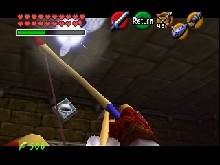 Zelda Ocarina Of Time Master Quest на N64 : Замок Ганона Zelda Ocarina Of Time Master Quest на N64 : Замок Ганона