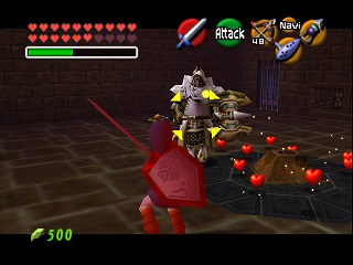 Zelda Ocarina Of Time Master Quest на N64 : Замок Ганона Zelda Ocarina Of Time Master Quest на N64 : Замок Ганона