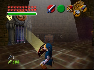 Zelda Ocarina Of Time Master Quest на N64 : Замок Ганона Zelda Ocarina Of Time Master Quest на N64 : Замок Ганона