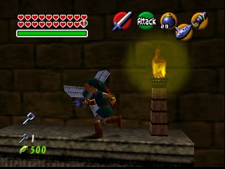 Zelda Ocarina Of Time Master Quest на N64 : Замок Ганона Zelda Ocarina Of Time Master Quest на N64 : Замок Ганона