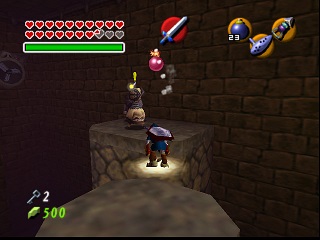 Zelda Ocarina Of Time Master Quest auf N64 : Ganons Schloss
