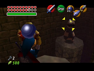 Zelda Ocarina Of Time Master Quest на N64 : Замок Ганона Zelda Ocarina Of Time Master Quest на N64 : Замок Ганона