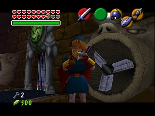 Zelda Ocarina Of Time Master Quest на N64 : Замок Ганона Zelda Ocarina Of Time Master Quest на N64 : Замок Ганона