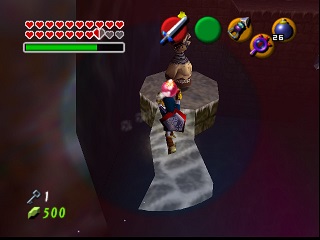 Zelda Ocarina Of Time Master Quest на N64 : Замок Ганона Zelda Ocarina Of Time Master Quest на N64 : Замок Ганона