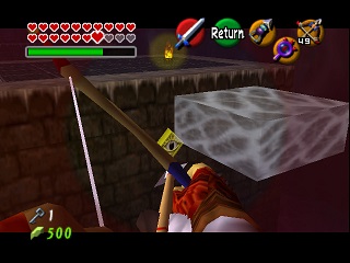 Zelda Ocarina Of Time Master Quest на N64 : Замок Ганона Zelda Ocarina Of Time Master Quest на N64 : Замок Ганона
