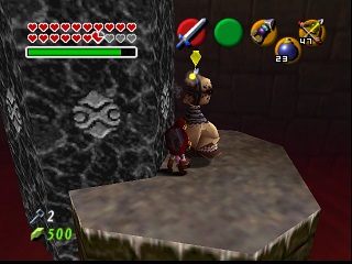 Zelda Ocarina Of Time Master Quest на N64 : Замок Ганона Zelda Ocarina Of Time Master Quest на N64 : Замок Ганона