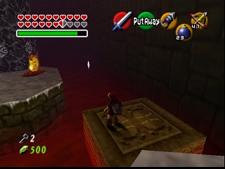 Zelda Ocarina Of Time Master Quest на N64 : Замок Ганона Zelda Ocarina Of Time Master Quest на N64 : Замок Ганона