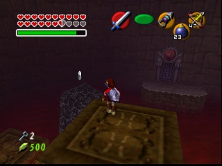 Zelda Ocarina Of Time Master Quest на N64 : Замок Ганона Zelda Ocarina Of Time Master Quest на N64 : Замок Ганона