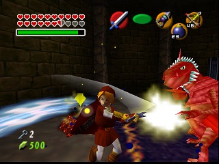 Zelda Ocarina Of Time Master Quest на N64 : Замок Ганона Zelda Ocarina Of Time Master Quest на N64 : Замок Ганона