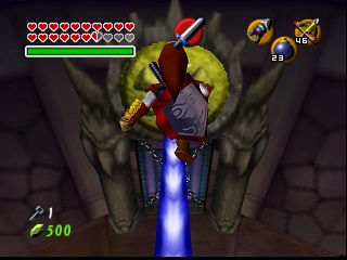 Zelda Ocarina Of Time Master Quest на N64 : Замок Ганона Zelda Ocarina Of Time Master Quest на N64 : Замок Ганона
