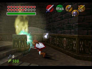 Zelda Ocarina Of Time Master Quest на N64 : Замок Ганона Zelda Ocarina Of Time Master Quest на N64 : Замок Ганона