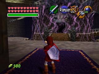 Zelda Ocarina Of Time su N64 : Il castello di Ganon
