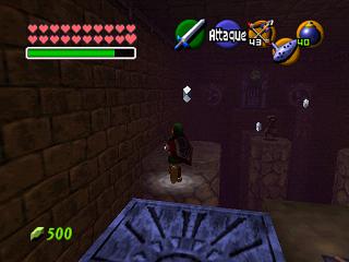 Zelda Ocarina Of Time su N64 : Il castello di Ganon