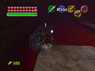 Zelda Ocarina Of Time su N64 : Il castello di Ganon