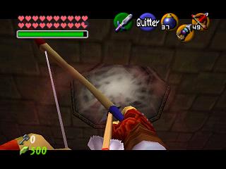 Zelda Ocarina Of Time su N64 : Il castello di Ganon
