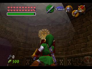 Zelda Ocarina Of Time su N64 : Il castello di Ganon