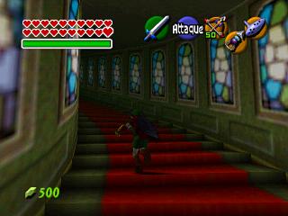 Zelda Ocarina Of Time su N64 : Il castello di Ganon
