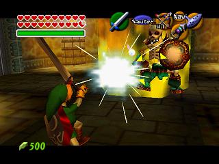 Zelda Ocarina Of Time su N64 : Il castello di Ganon