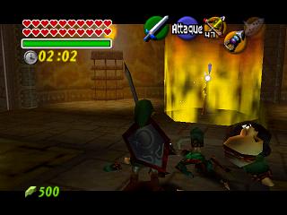 Zelda Ocarina Of Time su N64 : Lo scontro finale: Link vs Ganondorf Zelda Ocarina Of Time su N64 : Lo scontro finale: Link vs Ganondorf