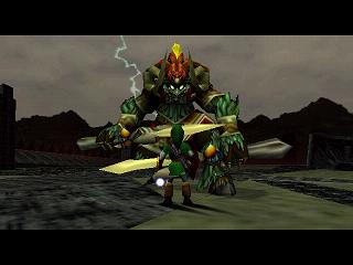 Zelda Ocarina Of Time su N64 : Lo scontro finale: Link vs Ganondorf Zelda Ocarina Of Time su N64 : Lo scontro finale: Link vs Ganondorf