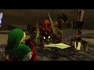 Zelda Ocarina Of Time su N64 : Lo scontro finale: Link vs Ganondorf Zelda Ocarina Of Time su N64 : Lo scontro finale: Link vs Ganondorf
