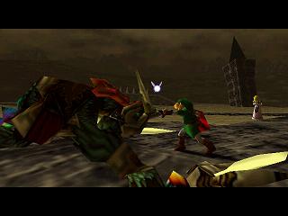 Zelda Ocarina Of Time su N64 : Lo scontro finale: Link vs Ganondorf Zelda Ocarina Of Time su N64 : Lo scontro finale: Link vs Ganondorf