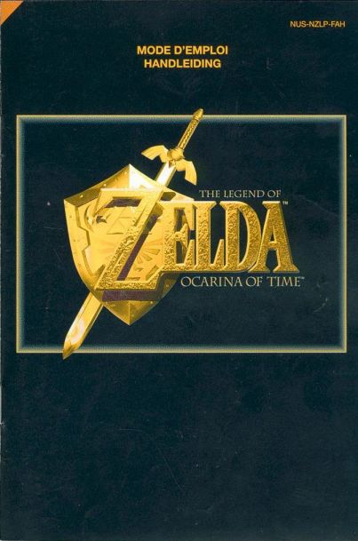 Zelda Ocarina Of Time Master Quest : N64 version manual