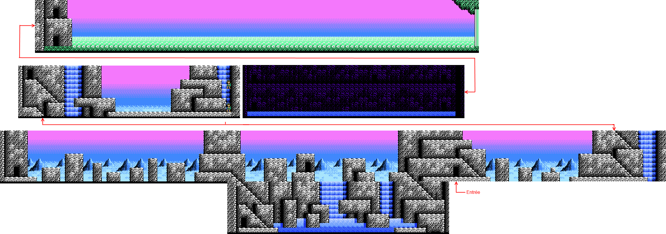 The Battle Of Olympus sur Nes, carte -  : Le plan