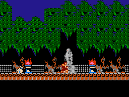 Soluce de Castlevania 1 sur Nes : Niveau 1 - Entrée Soluce de Castlevania 1 sur Nes : Niveau 1 - Entrée