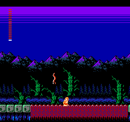 Soluce de Castlevania 2 - Simon's Quest sur Nes : Dernière partie, vers les ruines de Castlevania