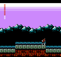 Soluce de Castlevania 2 - Simon's Quest sur Nes : Dernière partie, vers les ruines de Castlevania