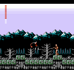Soluce de Castlevania 2 - Simon's Quest sur Nes : Dernière partie, vers les ruines de Castlevania