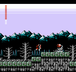 Soluce de Castlevania 2 - Simon's Quest sur Nes : Dernière partie, vers les ruines de Castlevania