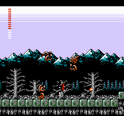 Soluce de Castlevania 2 - Simon's Quest sur Nes : Dernière partie, vers les ruines de Castlevania