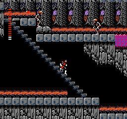 Soluce de Castlevania 2 - Simon's Quest sur Nes : Dernière partie, vers les ruines de Castlevania