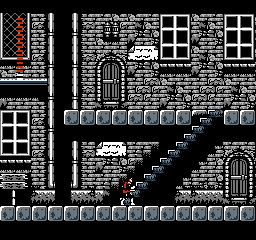Soluce de Castlevania 2 - Simon's Quest sur Nes : Dernière partie, vers les ruines de Castlevania