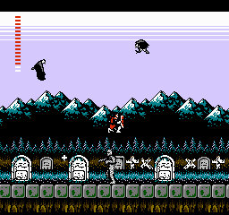 Soluce de Castlevania 2 - Simon's Quest sur Nes : Dernière partie, vers les ruines de Castlevania